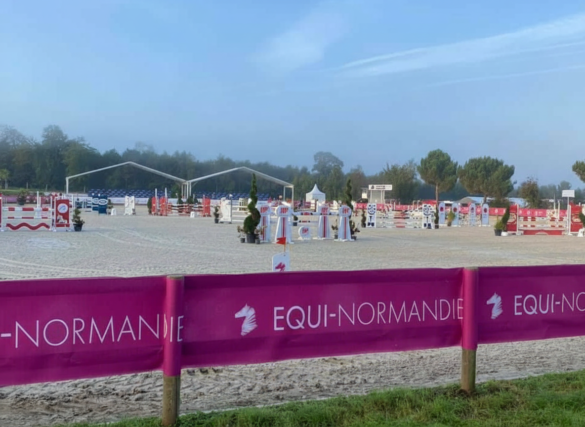 Equi-Normandie - Wedstrijdpiste overzicht Equi-Normandie - Wedstrijdpiste overzicht