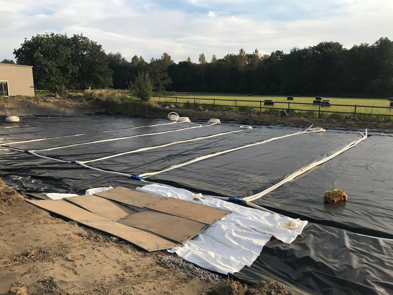 Le Clos d'Arion - Drainage installatie Le Clos d'Arion - Drainage installatie