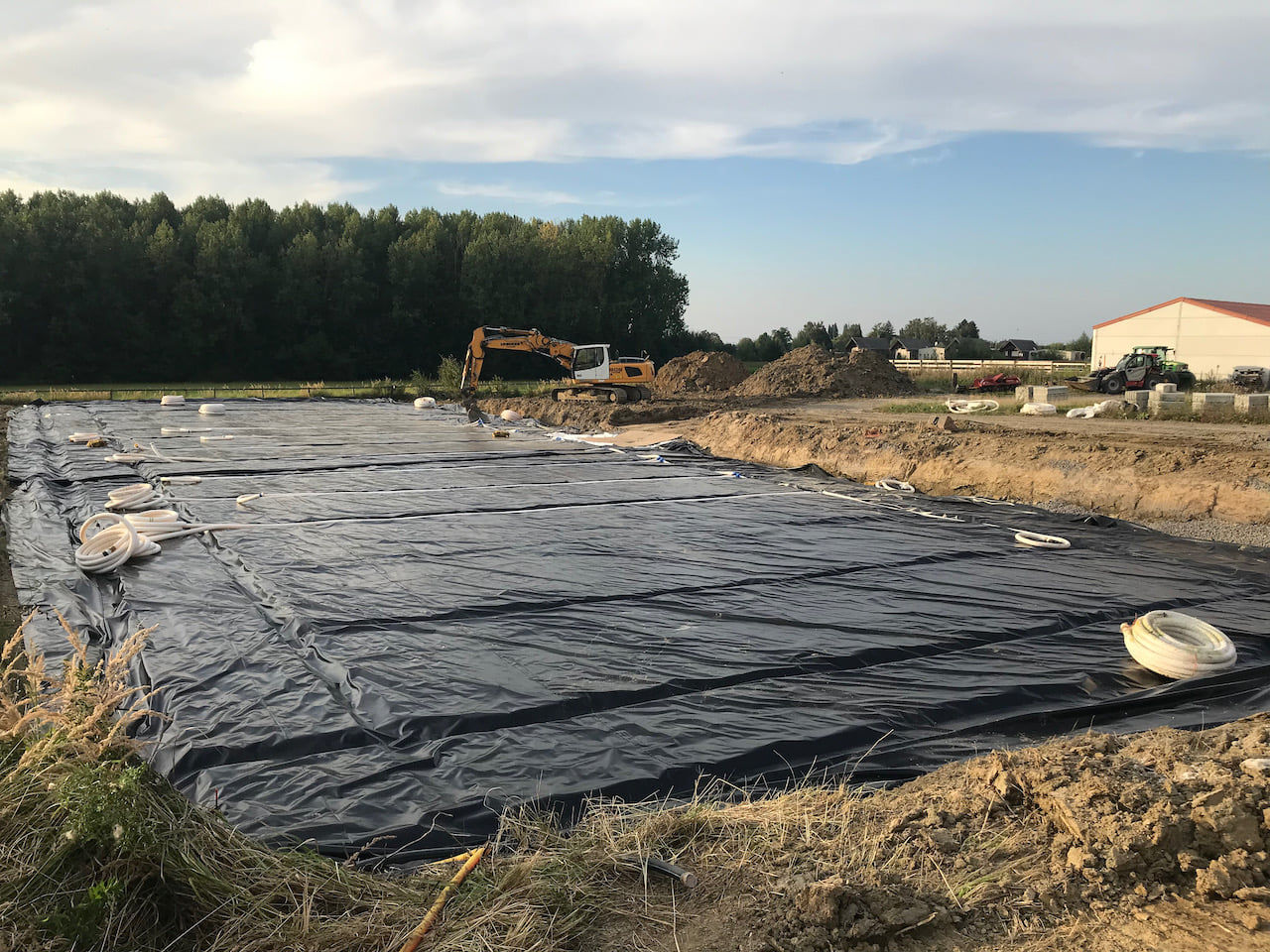 Le Clos d'Arion - Geotextiel en drainage Le Clos d'Arion - Geotextiel en drainage