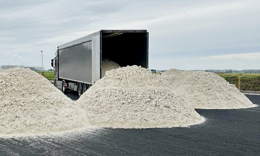 Sable blanc de piste France